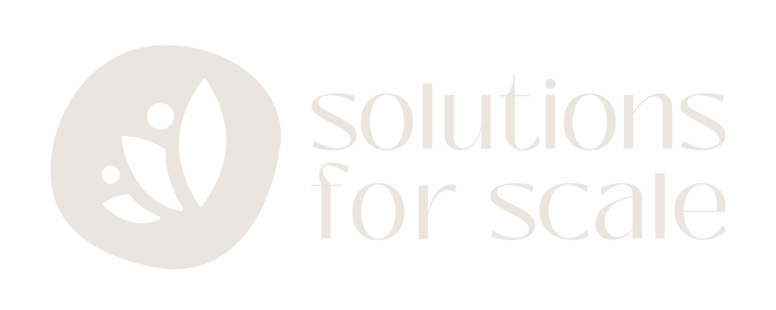 Solutions for Scale